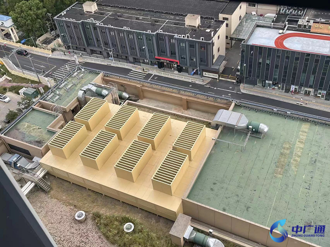 ?閔行行政服務(wù)中心風(fēng)冷熱泵機(jī)組降噪治理項(xiàng)目
