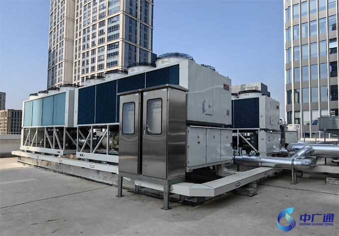 中央空調(diào)風(fēng)冷熱泵機(jī)組噪聲治理